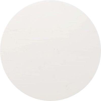 vidaXL Plateau de table rond en bois blanc Ø90x3 cm - Plateau - Publicité vidaXL Plateau de table rond en bois blanc Ø90x3 cm - Plateau - Publicité