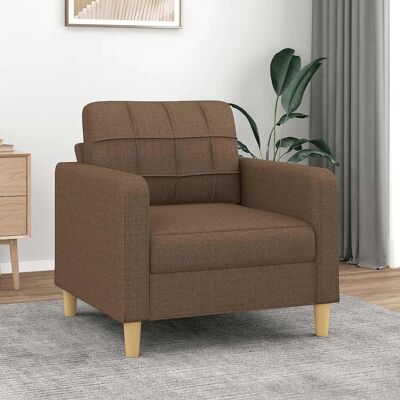 vidaXL Sillón - Marrón - 60cm vidaXL Sillón - Marrón - 60cm