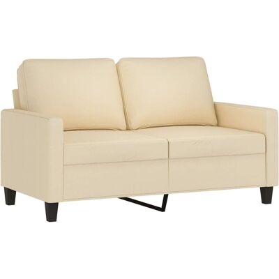 vidaXL 2-Sitzer-Sofa Creme - Sofa vidaXL 2-Sitzer-Sofa Creme - Sofa