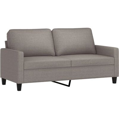 Vidaxl - Sofa - Grau Taupe Stoff 140cm Vidaxl - Sofa - Grau Taupe Stoff 140cm