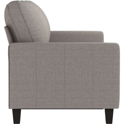 Vidaxl - 3-Sitzer Grau Taupe Stoffsofa - Sofa Vidaxl - 3-Sitzer Grau Taupe Stoffsofa - Sofa