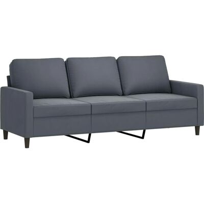 vidaXL 3-Sitzer Samtsofa 180cm - Sofa vidaXL 3-Sitzer Samtsofa 180cm - Sofa