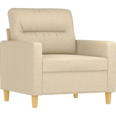 vidaXL Sessel - Langlebiger Stoff - Robuster Metallrahmen - Modernes Design - 110kg Max vidaXL Sessel - Langlebiger Stoff - Robuster Metallrahmen - Modernes Design - 110kg Max
