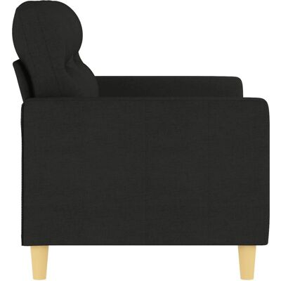 vidaXL 2-personers sofa - Sort vidaXL 2-personers sofa - Sort