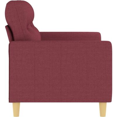 Vidaxl Sofa 120cm Rot 2-Sitzer - Sofa Vidaxl Sofa 120cm Rot 2-Sitzer - Sofa