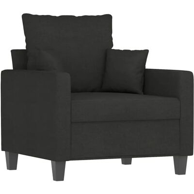 vidaXL Sillón - Negro - 60cm - Diseño Moderno vidaXL Sillón - Negro - 60cm - Diseño Moderno