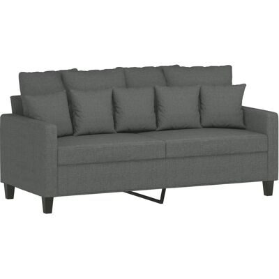 MAISONCHIC Sofá Gris Oscuro 140cm - Sofá MAISONCHIC Sofá Gris Oscuro 140cm - Sofá