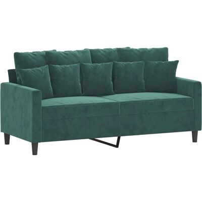 MAISONCHIC Modell: vidaXL 2-Sitzer Dunkelgrün Samtsofa - Sofa MAISONCHIC Modell: vidaXL 2-Sitzer Dunkelgrün Samtsofa - Sofa