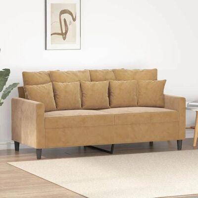 vidaXL 2-Sitzer Samtsofa - Sofa vidaXL 2-Sitzer Samtsofa - Sofa