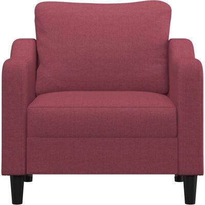 VIDAXL Maisonchic - Sillón Rojo Vino 60cm Tela - Armchair VIDAXL Maisonchic - Sillón Rojo Vino 60cm Tela - Armchair