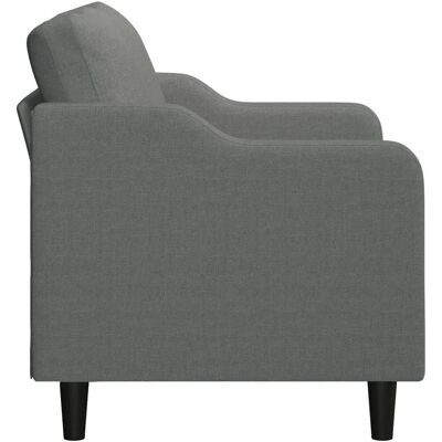 vidaXL - Canapé en tissu gris foncé 2 places 120cm - Canapé - Publicité vidaXL - Canapé en tissu gris foncé 2 places 120cm - Canapé - Publicité