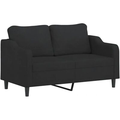 vidaXL 2-personers sort stofsofa - Sofa vidaXL 2-personers sort stofsofa - Sofa