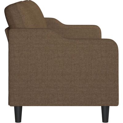 Vidaxl 3-Sitzer Braun Stoff 180cm - Sofa Vidaxl 3-Sitzer Braun Stoff 180cm - Sofa