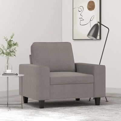 Sillón vidaXL - Tela duradera - Carga máxima 110kg Sillón vidaXL - Tela duradera - Carga máxima 110kg