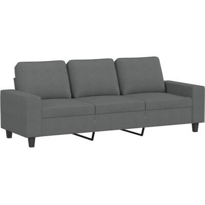 vidaXL Model 359400 - 3-personers mørkegråt stofsofa vidaXL Model 359400 - 3-personers mørkegråt stofsofa
