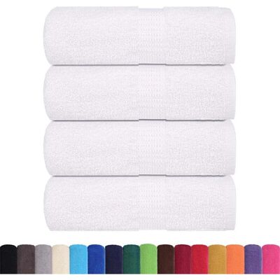 vidaXL Baumwoll Seiftücher 4 Stk. 30x30cm - Handtücher vidaXL Baumwoll Seiftücher 4 Stk. 30x30cm - Handtücher