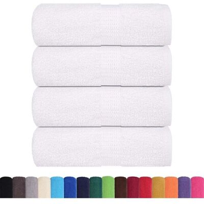 vidaXL Gästetücher 4 Stück Weiß 30x50 cm 360 g/m² vidaXL Gästetücher 4 Stück Weiß 30x50 cm 360 g/m²