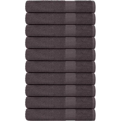 vidaXL Saunatücher 10 St. Anthrazit 80x200 cm - Handtücher vidaXL Saunatücher 10 St. Anthrazit 80x200 cm - Handtücher