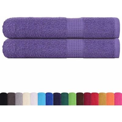 vidaXL Saunahandtücher 80x200cm Lila - Hygienisch & Absorbierend vidaXL Saunahandtücher 80x200cm Lila - Hygienisch & Absorbierend