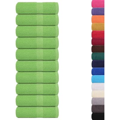vidaXL Gästetücher 10 stk. Apfelgrün 30x50 cm - Guest Towels vidaXL Gästetücher 10 stk. Apfelgrün 30x50 cm - Guest Towels