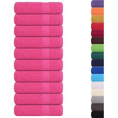 vidaXL Rosa Badetücher 100x150cm - Badetücher vidaXL Rosa Badetücher 100x150cm - Badetücher