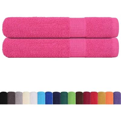 vidaXL Rote Saunahandtücher 80x200 cm - Sauna Towels vidaXL Rote Saunahandtücher 80x200 cm - Sauna Towels
