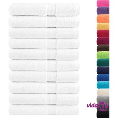 vidaXL Premium Sauna Handtücher 10 Stück - Badetücher vidaXL Premium Sauna Handtücher 10 Stück - Badetücher