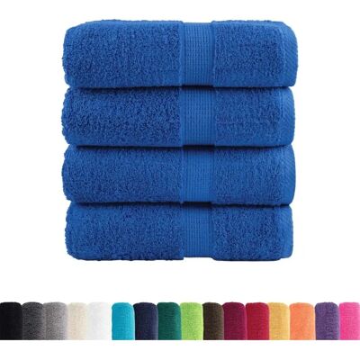 vidaXL Blaue 30x30 cm Seifentücher 4 stk - Handtücher vidaXL Blaue 30x30 cm Seifentücher 4 stk - Handtücher
