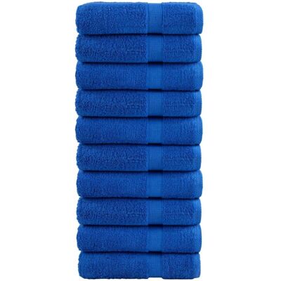 vidaXL Marke Modell Blau 10 Stück - Handtücher vidaXL Marke Modell Blau 10 Stück - Handtücher