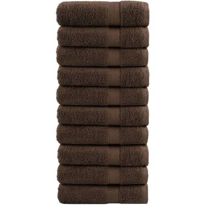 vidaXL Premium Duschhandtücher SOLUND 10 Stück - Badetücher vidaXL Premium Duschhandtücher SOLUND 10 Stück - Badetücher