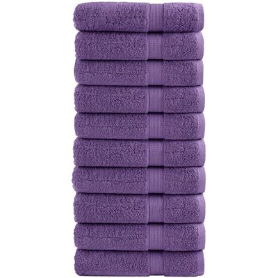 vidaXL Premium SOLUND Lila Duschhandtücher - Duschtücher vidaXL Premium SOLUND Lila Duschhandtücher - Duschtücher