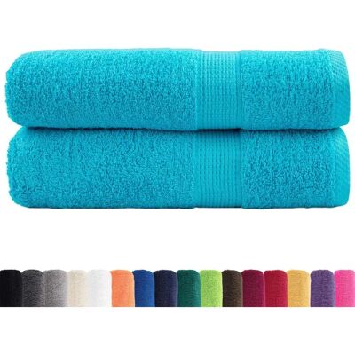 vidaXL Türkis Modell Solund Premium Saunatücher - Handtücher vidaXL Türkis Modell Solund Premium Saunatücher - Handtücher