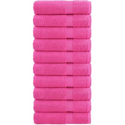 vidaXL Premium SOLUND Pink 70x140 cm - Handtücher vidaXL Premium SOLUND Pink 70x140 cm - Handtücher