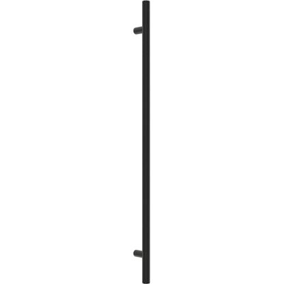vidaXL Skabhåndtag - 10 stk, sort, 320 mm - Møbelhåndtag vidaXL Skabhåndtag - 10 stk, sort, 320 mm - Møbelhåndtag