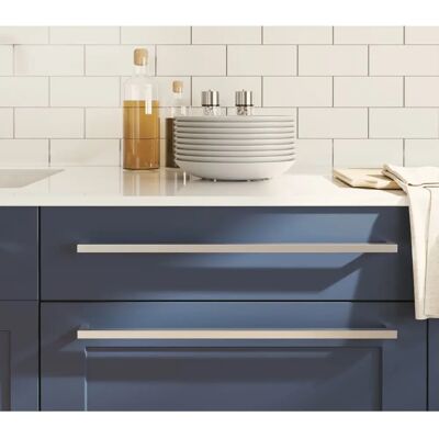 vidaXL Silber 480mm Schrankgriffe - Möbelgriffe vidaXL Silber 480mm Schrankgriffe - Möbelgriffe