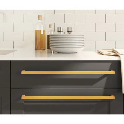 vidaXL Gold Schrankgriffe 480 mm 10 Stück - Schrankgriff vidaXL Gold Schrankgriffe 480 mm 10 Stück - Schrankgriff