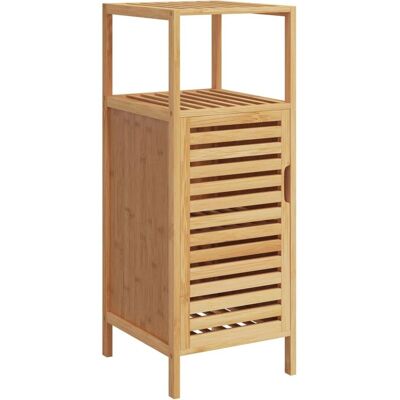 Maisonchic Bamboo Bathroom Cabinet - 36x33x87 cm - Brown - Bathroom Furniture Maisonchic Bamboo Bathroom Cabinet - 36x33x87 cm - Brown - Bathroom Furniture