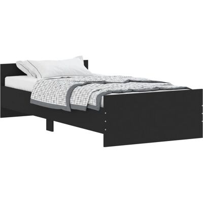 vidaXL Bed Frame with Headboard 120x200cm - Bed frame vidaXL Bed Frame with Headboard 120x200cm - Bed frame