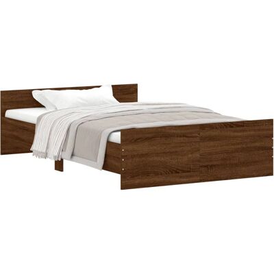 vidaXL Sänkykehys tammi 150x200 cm - Sänky vidaXL Sänkykehys tammi 150x200 cm - Sänky