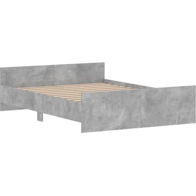 Struttura letto con testiera e pediera - 140x190cm - Letto Struttura letto con testiera e pediera - 140x190cm - Letto