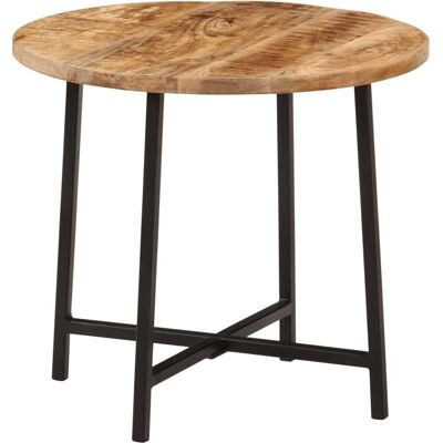 vidaXL 45x45x40 cm Massiv Mango-Holz Couchtisch - Naturfinish vidaXL 45x45x40 cm Massiv Mango-Holz Couchtisch - Naturfinish