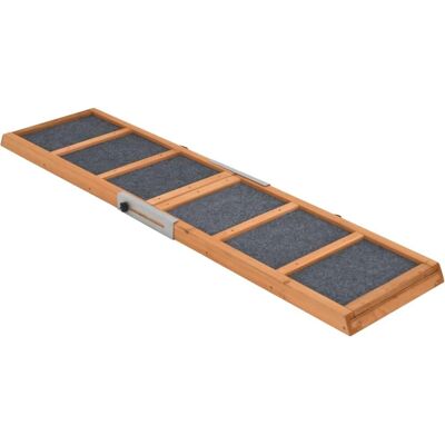 vidaXL Hundrampe Höhenverstellbar Haustrep Hund Haustrep Grün Massivholz Tannenholz - Hundrampe vidaXL Hundrampe Höhenverstellbar Haustrep Hund Haustrep Grün Massivholz Tannenholz - Hundrampe