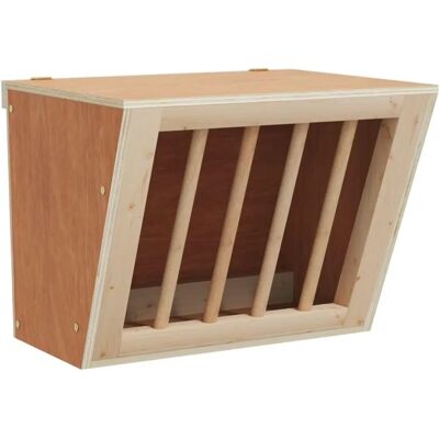 vidaXL Heuneständer für Kaninchen 25x18.5x20.5 cm Massiv Fichtenholz - Heuneständer vidaXL Heuneständer für Kaninchen 25x18.5x20.5 cm Massiv Fichtenholz - Heuneständer