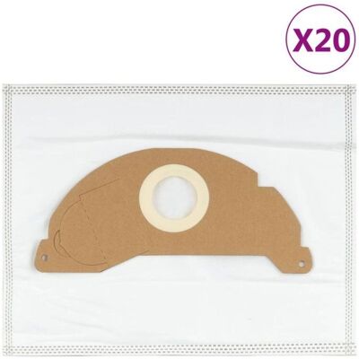 vidaXL A2004 - White - Vacuum cleaner bags vidaXL A2004 - White - Vacuum cleaner bags