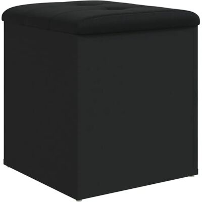 vidaXL Sitzbank mit Stauraum - Schwarz - Indoor-Möbel vidaXL Sitzbank mit Stauraum - Schwarz - Indoor-Möbel