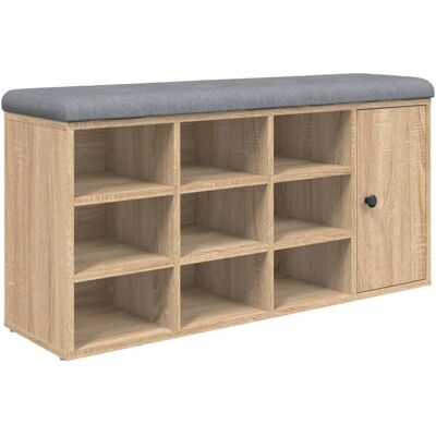 vidaXL Sitzbank mit Stauraum - Sonoma Holz - Modell 835091 vidaXL Sitzbank mit Stauraum - Sonoma Holz - Modell 835091