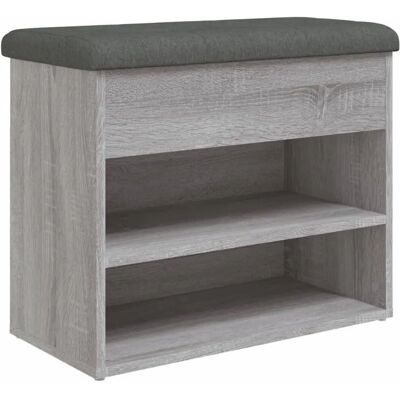 vidaXL Binnenbank - Model 835101 - Grijs Sonoma - Veelzijdig & Comfortabel vidaXL Binnenbank - Model 835101 - Grijs Sonoma - Veelzijdig & Comfortabel