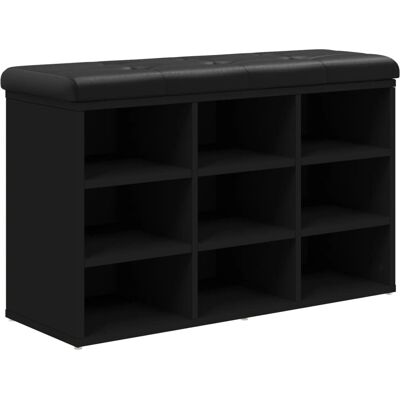 vidaXL 835111 zwarte binnentrap - Bank vidaXL 835111 zwarte binnentrap - Bank