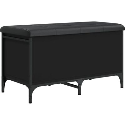VidaXL 835142 Banc de Intérieur - Rangement, Stable, Noir VidaXL 835142 Banc de Intérieur - Rangement, Stable, Noir
