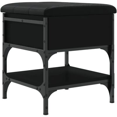 vidaXL Schuhbank Schwarz 42x42x45 cm vidaXL Schuhbank Schwarz 42x42x45 cm